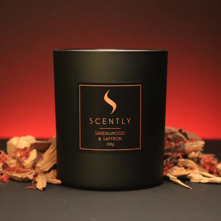 Sandalwood & Saffron - Scented Candle